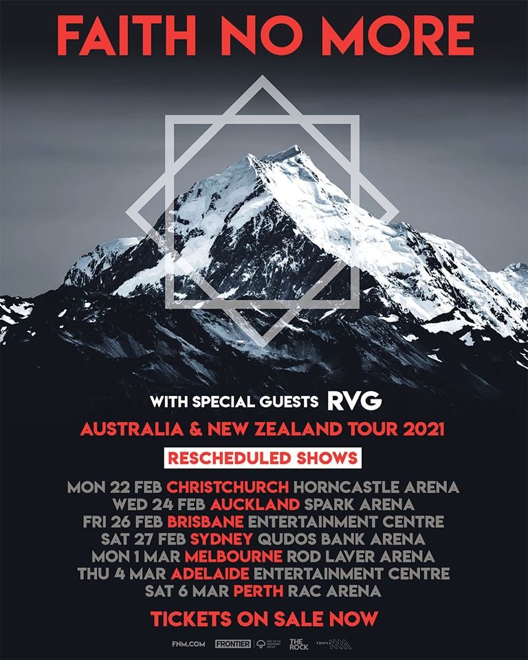 Faith No More Australia tour 2021