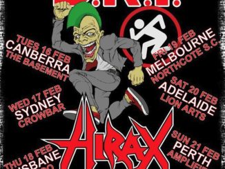 DRI & Hirax Australia tour 2021