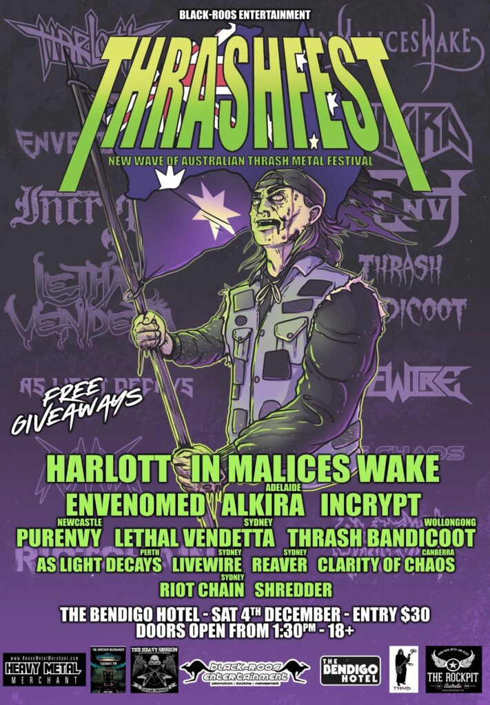 Thrashfest New Wave Of Australian Thrash Metal