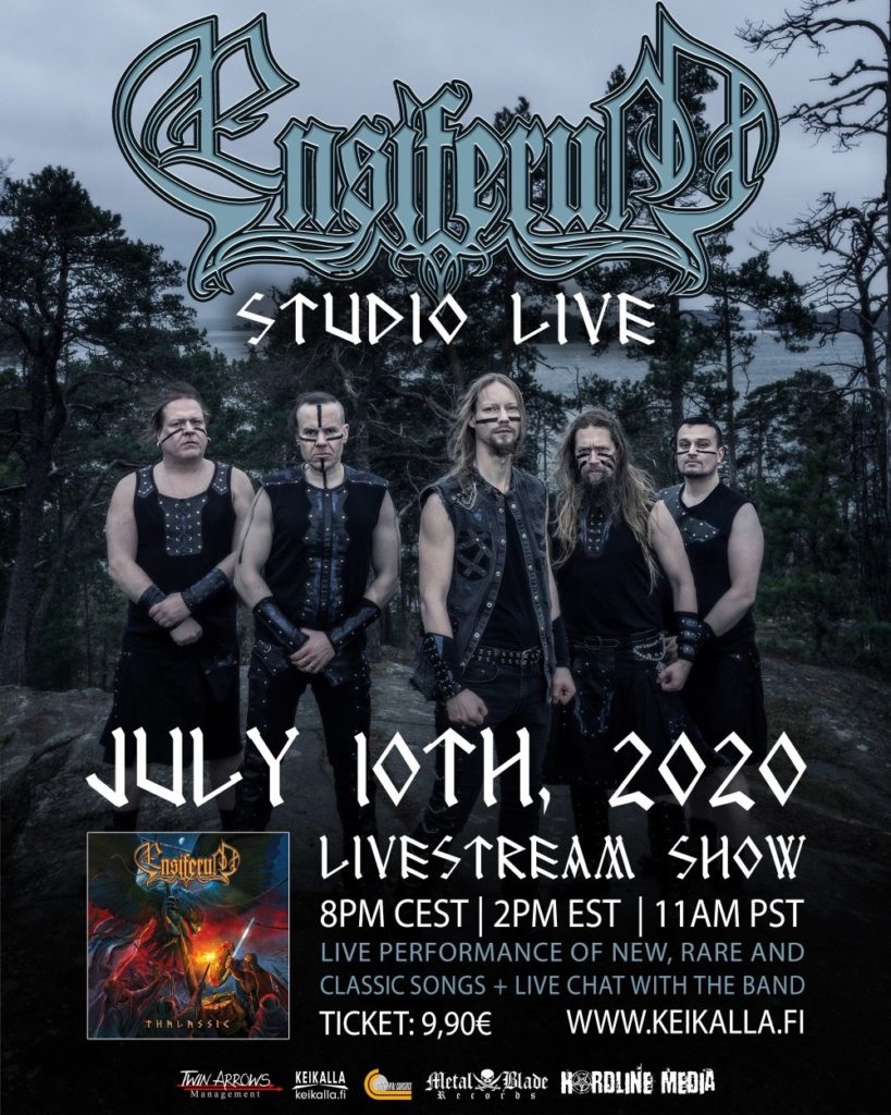 Ensiferum - Studio Live