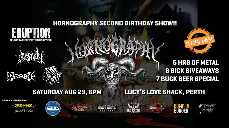 Hornography Perth Metal Club - August 2020