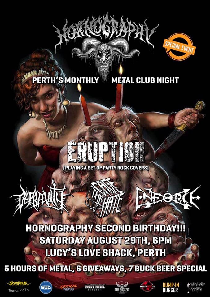 Hornography Perth Metal Club - August 2020