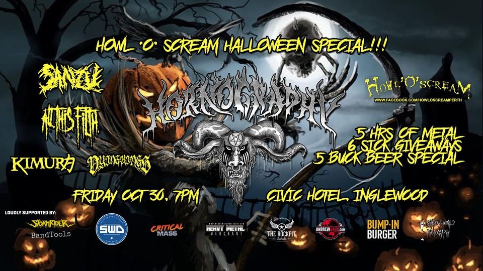 Hornography Perth Metal Club Halloween 2020