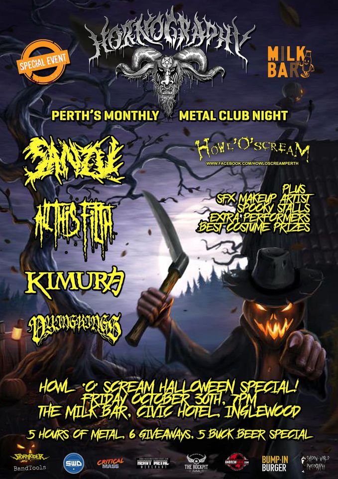 Hornography Perth Metal Club Halloween 2020