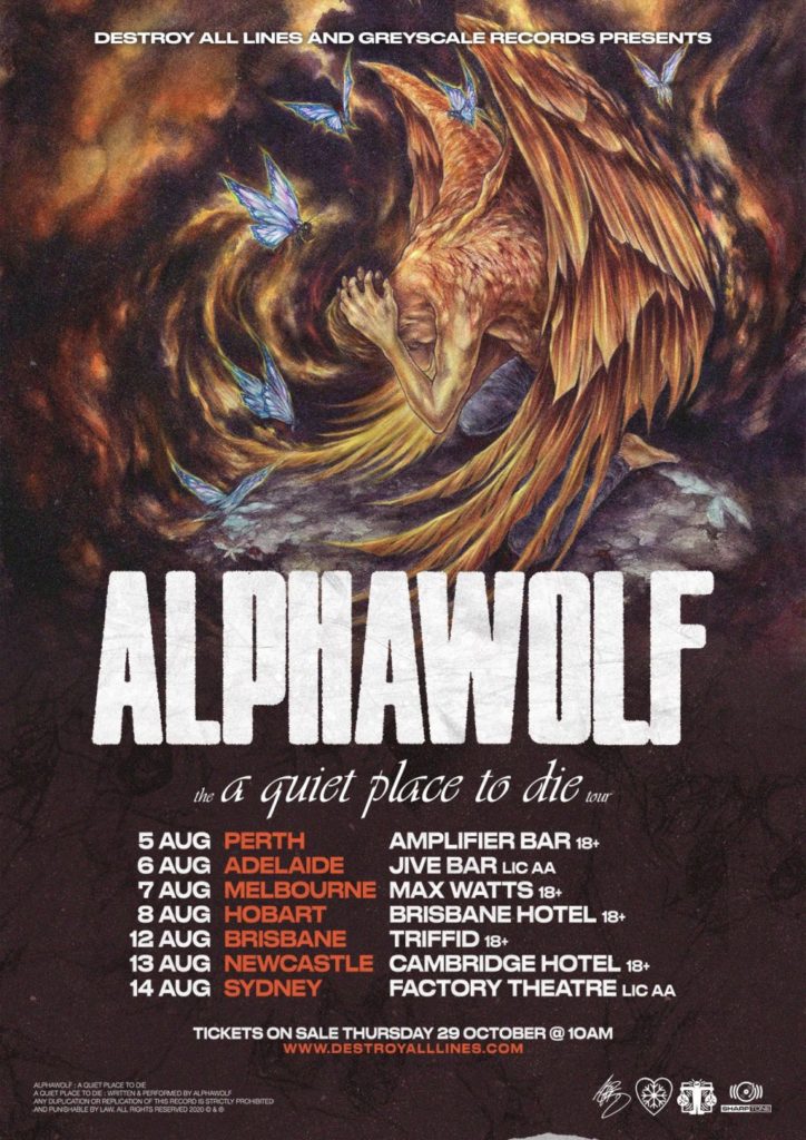 Alpha Wolf Australia tour 2021