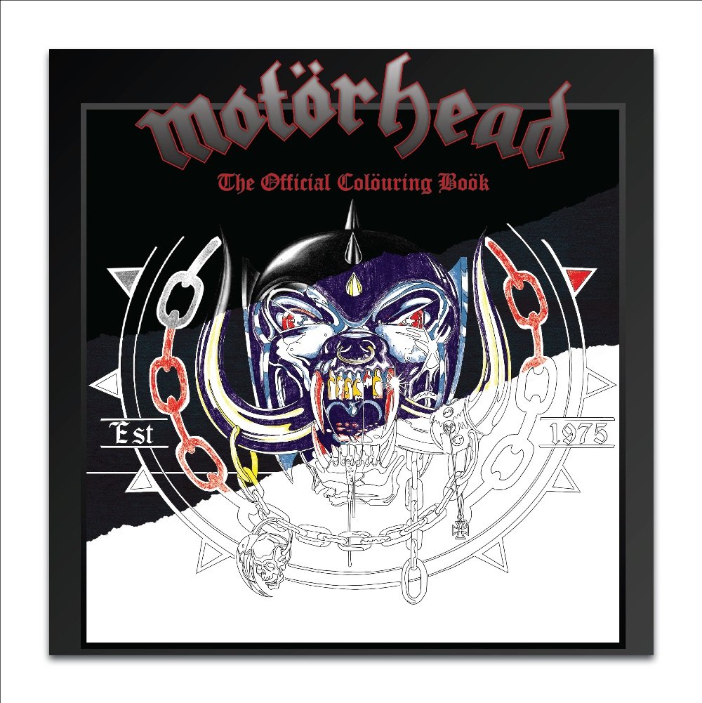 Motorhead Colouring Book