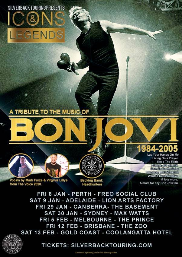 Icons & Legends - A Tribute To The Music of Bon Jovi