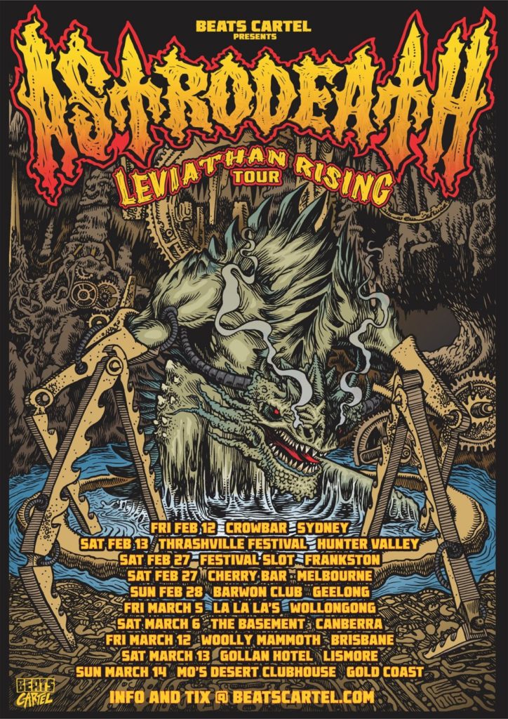 Astrodeath - ‘Leviathan Rising’ 2021 East Coast Tour