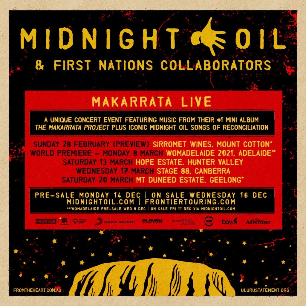 Midight Oil - Makarrata Live