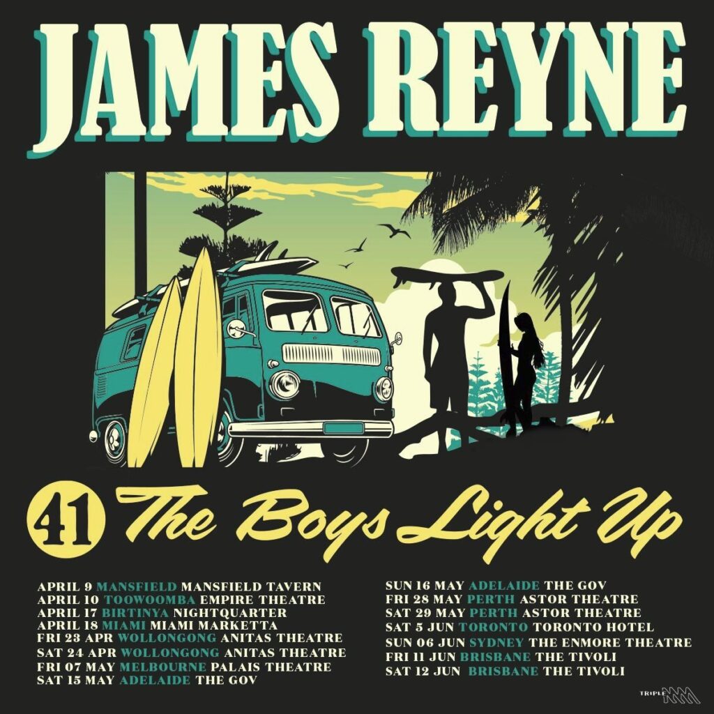 TOUR NEWS: James Reyne confirms rescheduled dates for Australian Crawl anniversary The Rockpit
