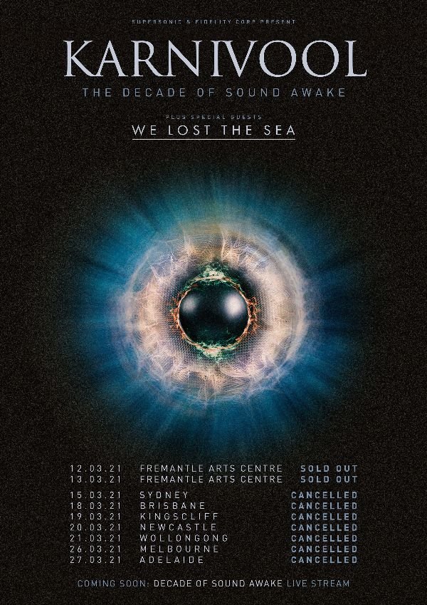 Karnivool - The Decade of Sound Awake Tour