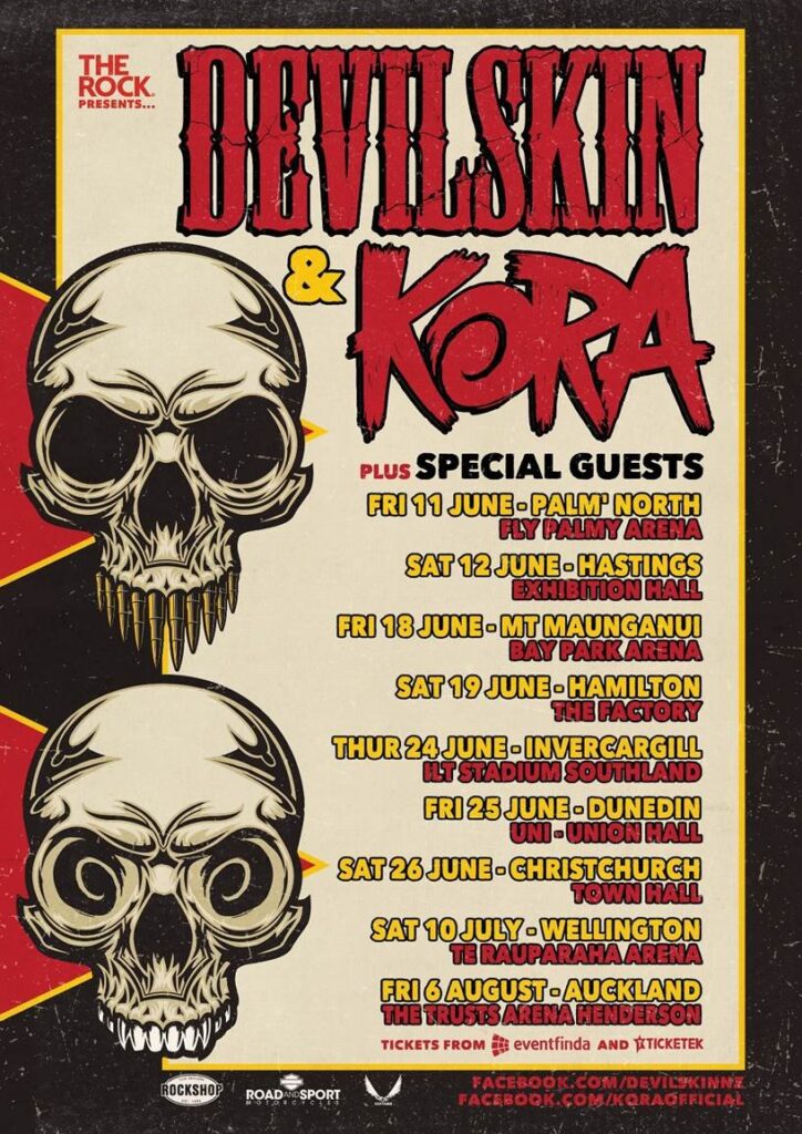 Devilskin & Kora New Zealand Tour 2021