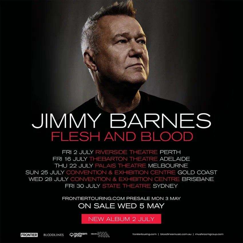 Jimmy Barnes - Flesh And Blood Tour 