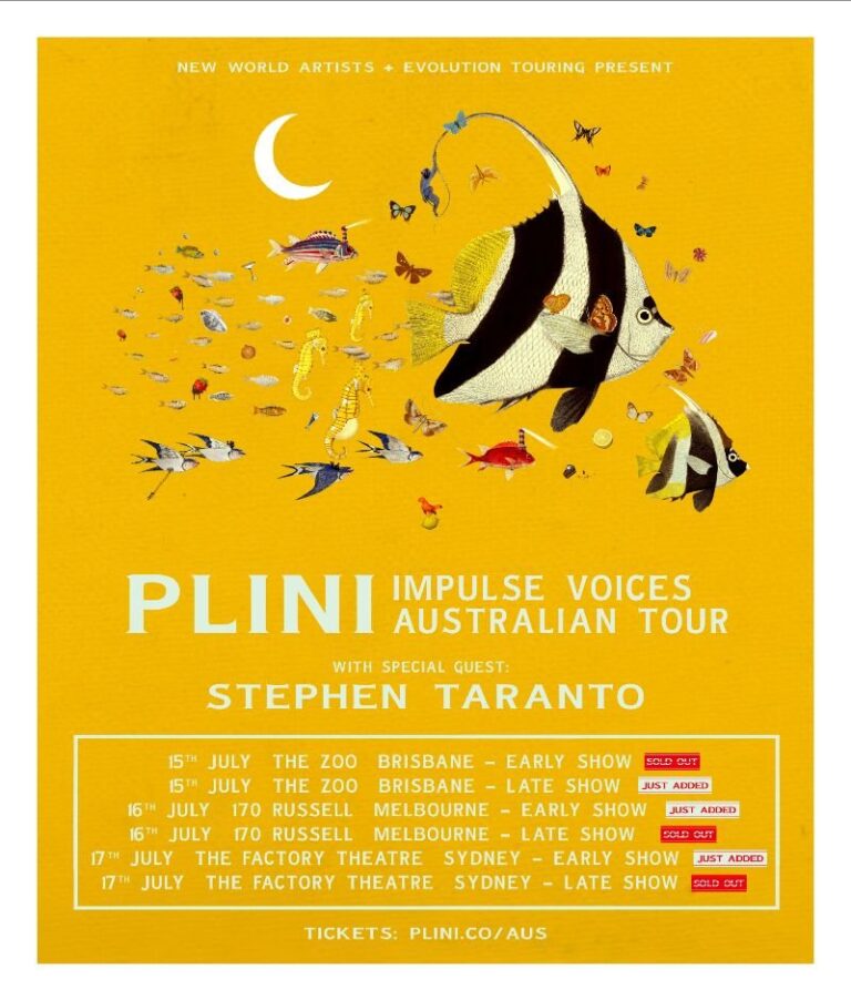 Plini adds additional shows to sold out Impulse Voices Australian Tour