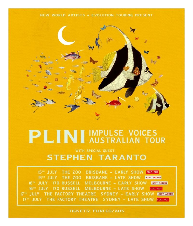 Plini Impulse Voices Australian Tour