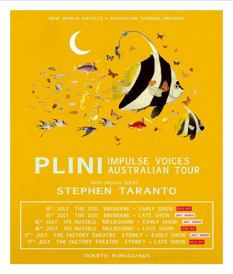 Plini Impulse Voices Australian Tour