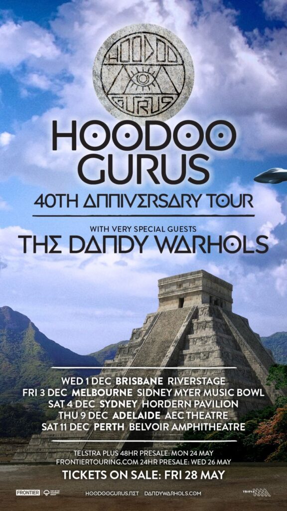 Hoodoo Gurus 40th Anniversary Tour 