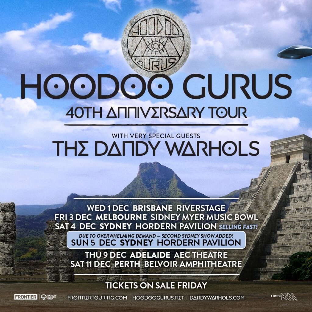 Hoodoo Gurus 40th Anniversary Tour