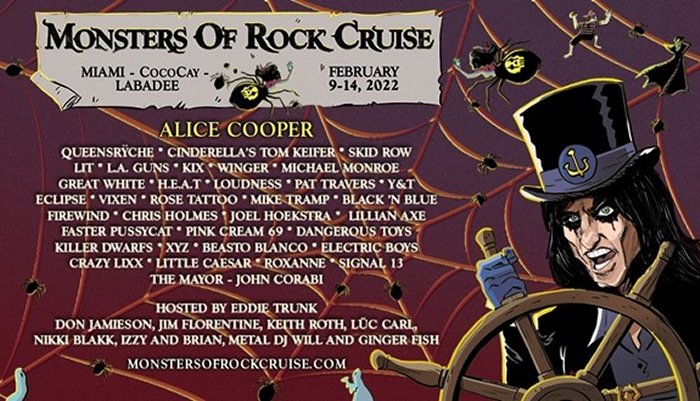 Monsters Of Rock Cruise 2022