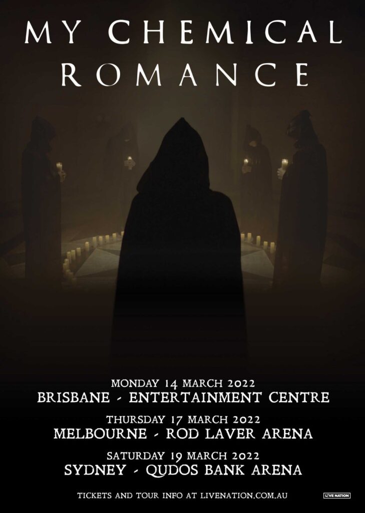 My Chemical Romance Australia tour 2022