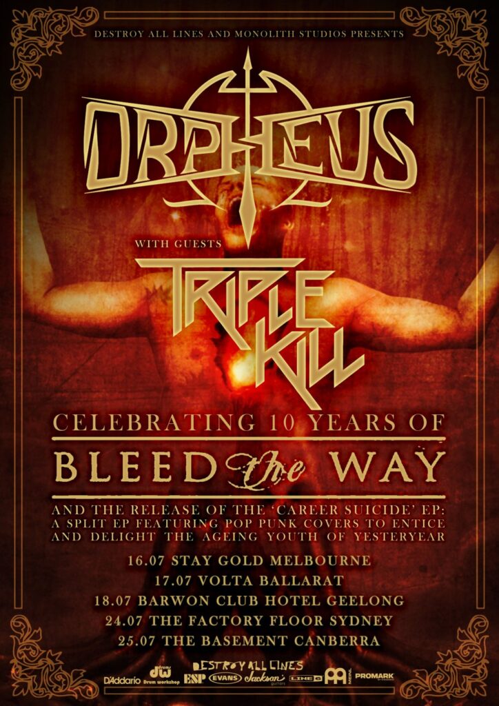 Orpheus Omega - Bleed The Way Tour 2021
