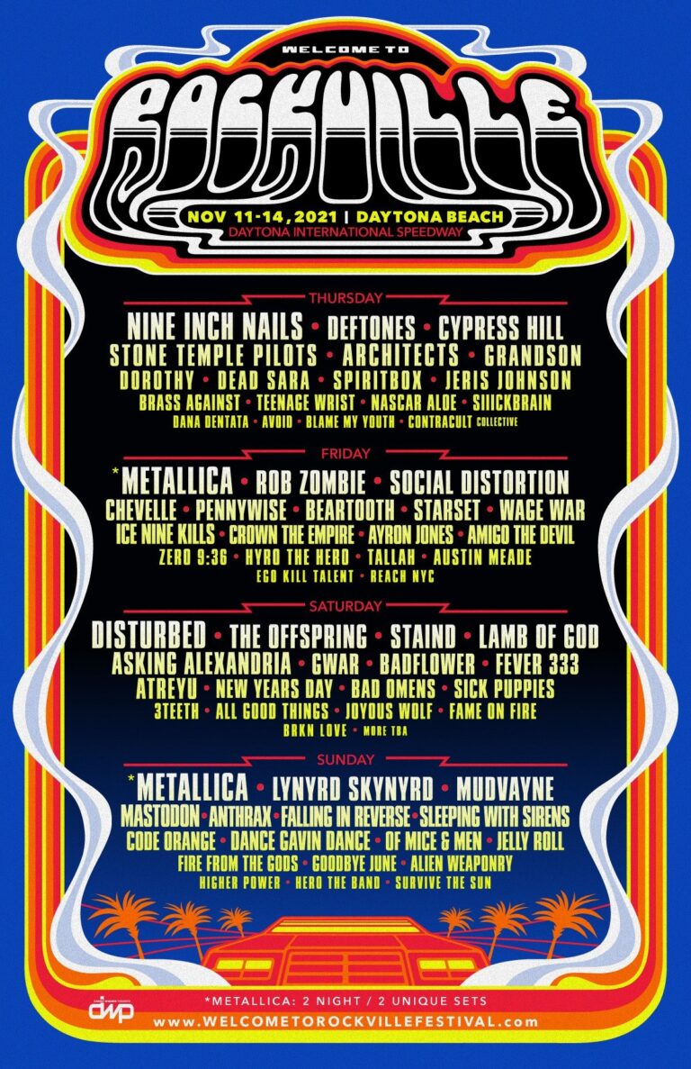 Rockville Line Up 2025 Erika Katleen