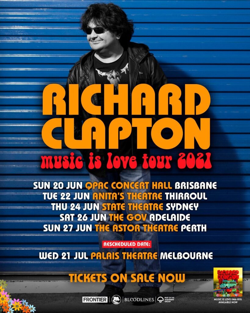 Richard Clapton - Music Is Love Tour