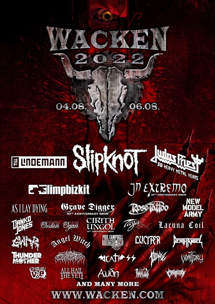 Wacken adds Till Lindemann, Grave Digger, Danko Jones and more to 2022