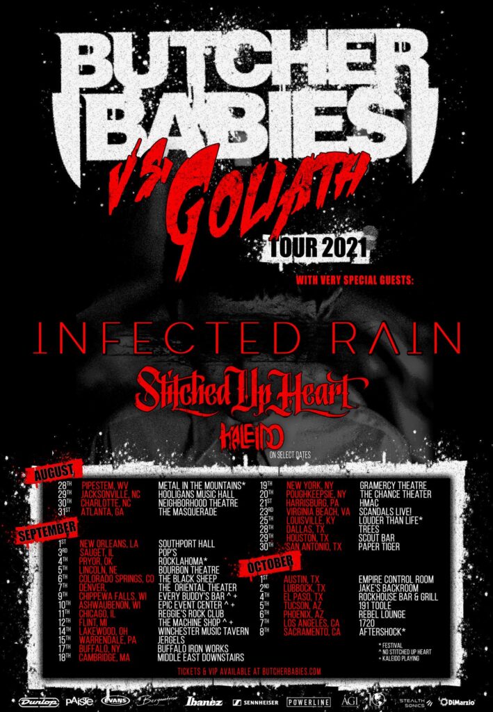 Butcher Babies vs Goliath