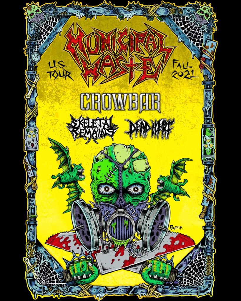 Crowbar & Municipal Waste US tour