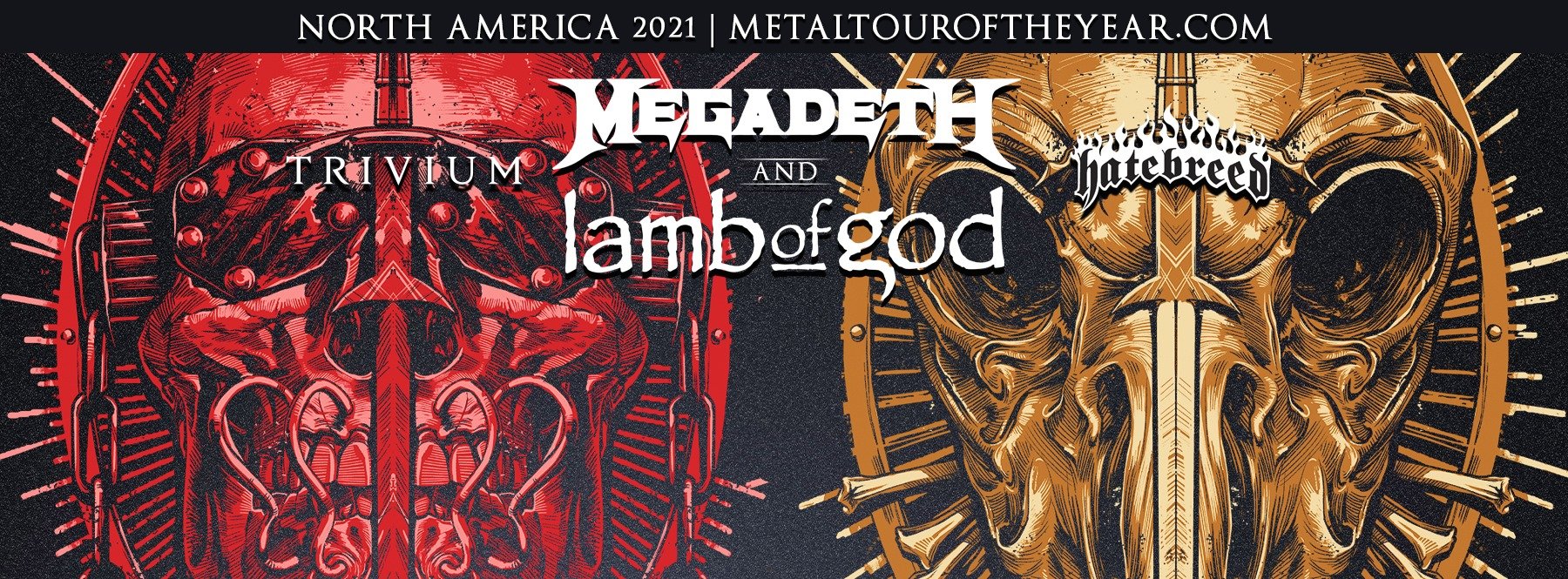 Megadeth Lamb Of God Metal Tour Of The Year 