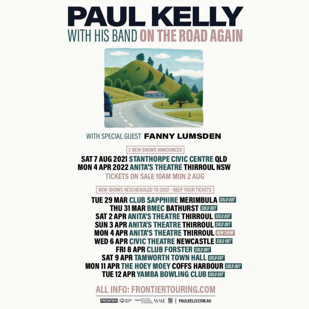 Paul Kelly With His Band - On The Road Again