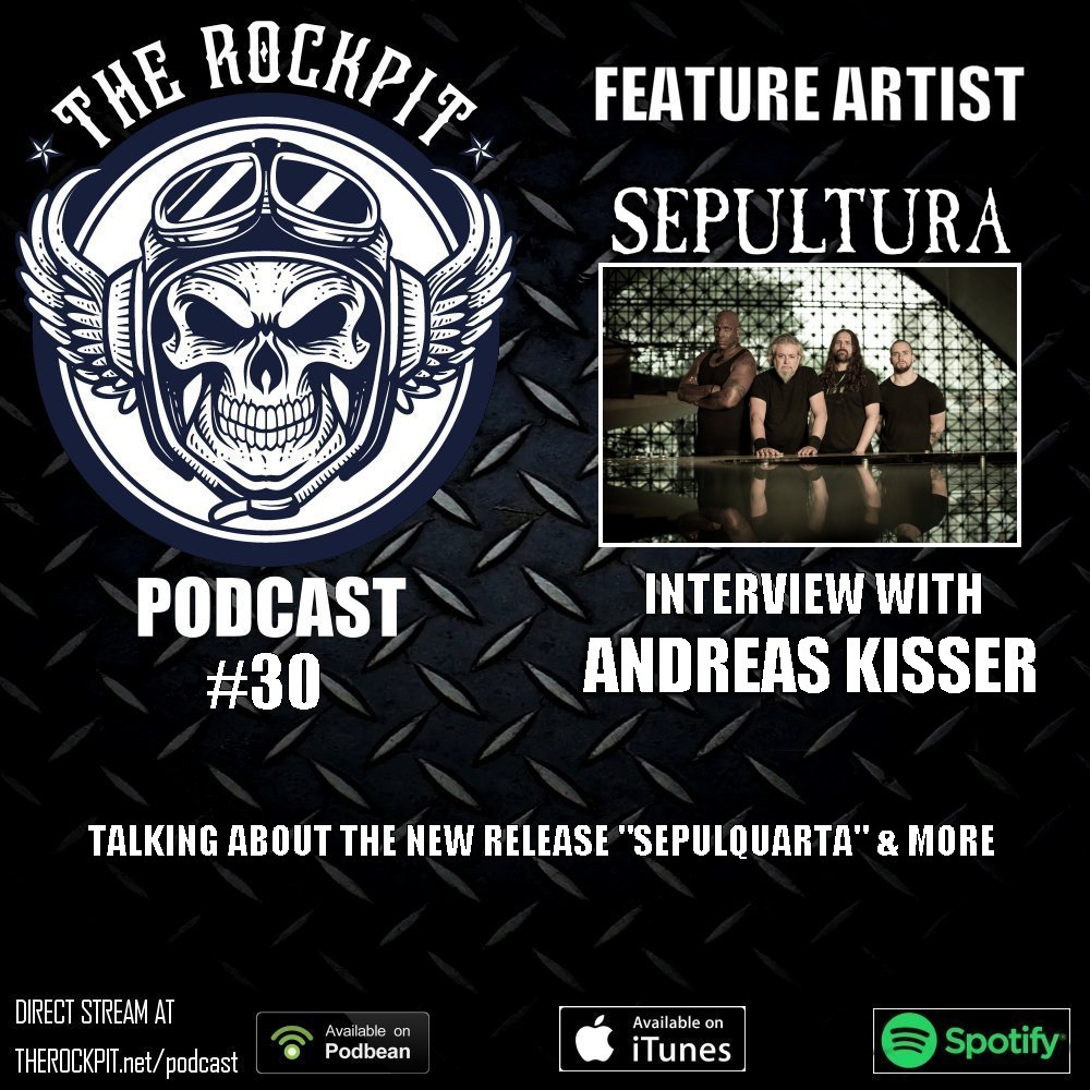 The Rockpit Podcast #30: Andreas Kisser - Sepultura