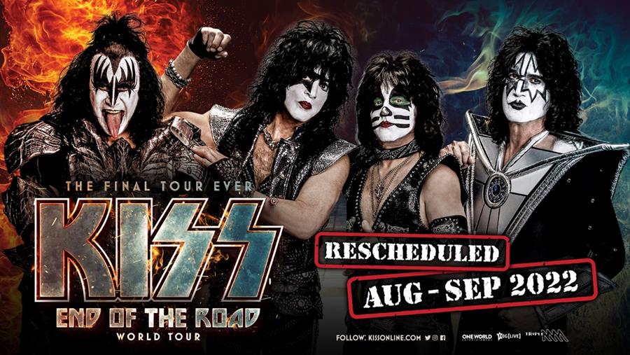 kiss australian tour 2022