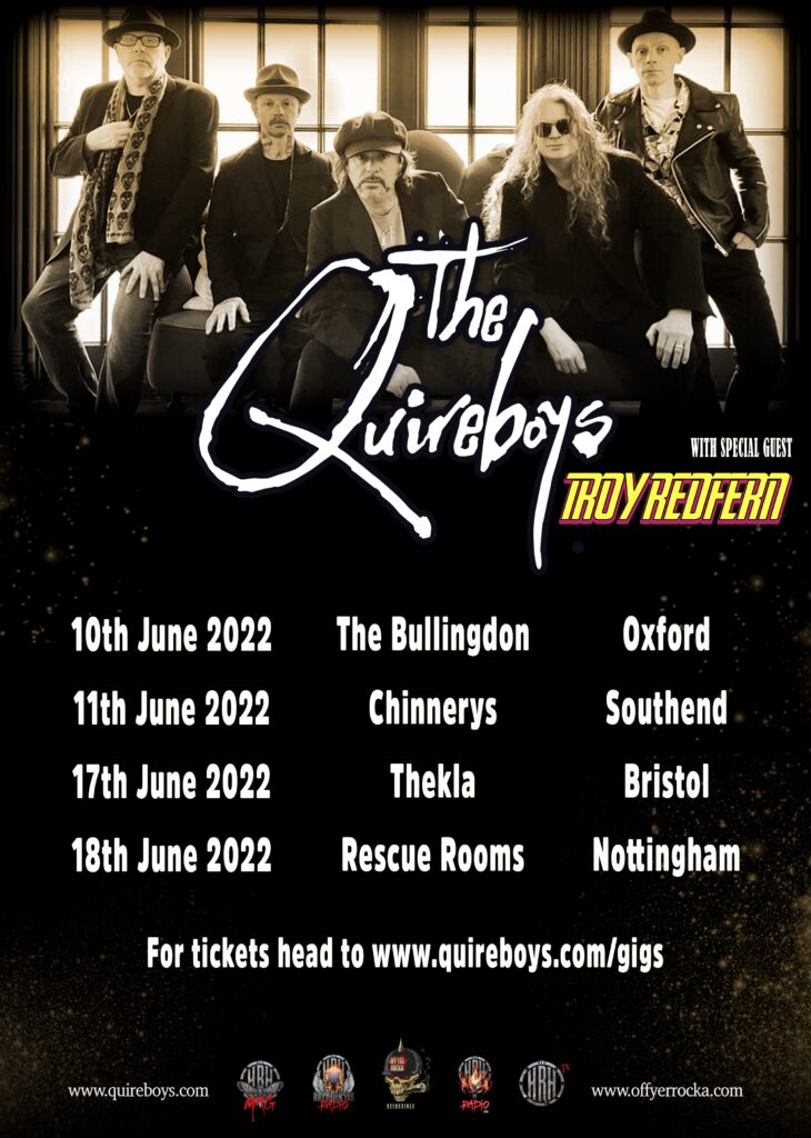 quireboys tour dates