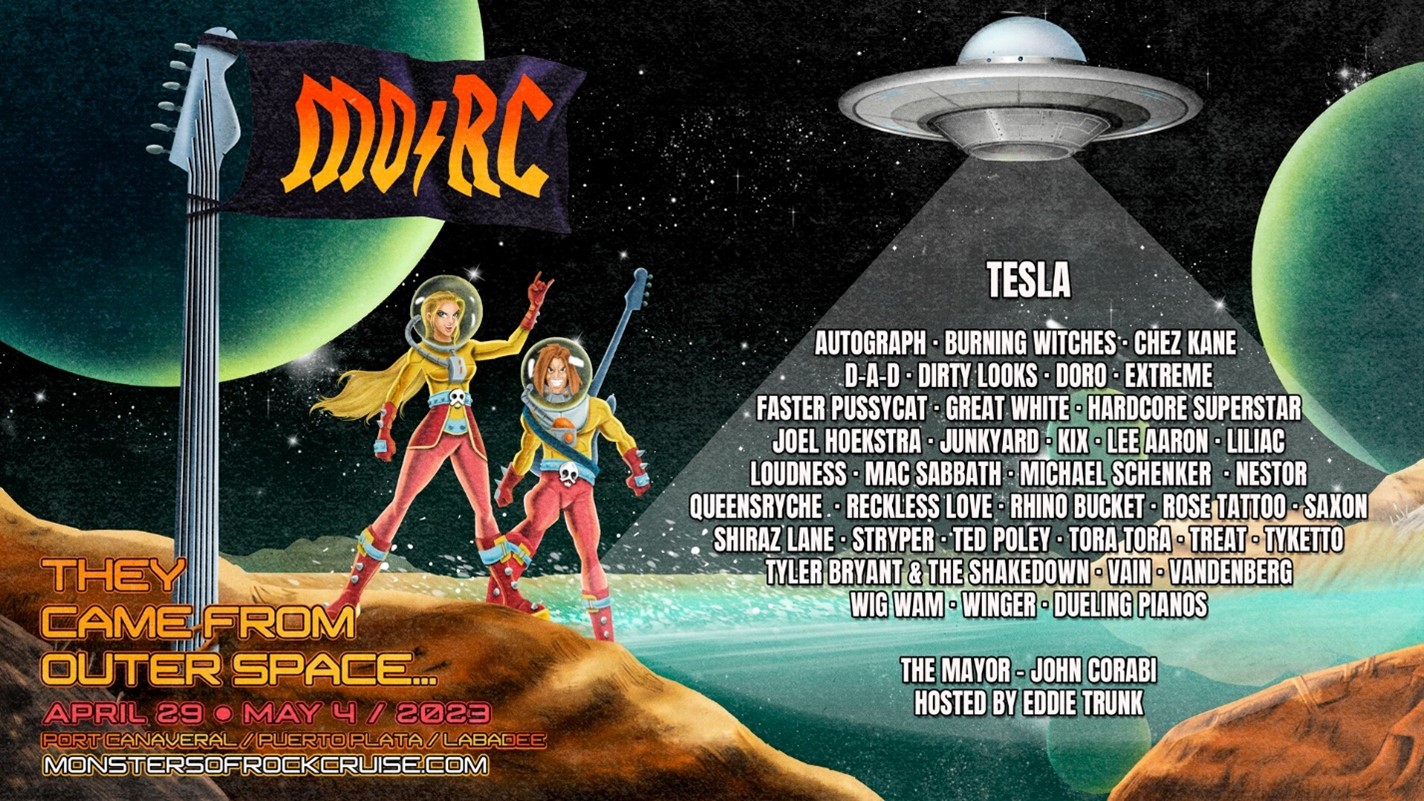 MONSTERS OF ROCK CRUISE 2023 Announced For April 29th May 4th The Rockpit MONSTERS OF ROCK CRUISE 2023 Announced For April 29th May 4th The Rockpit