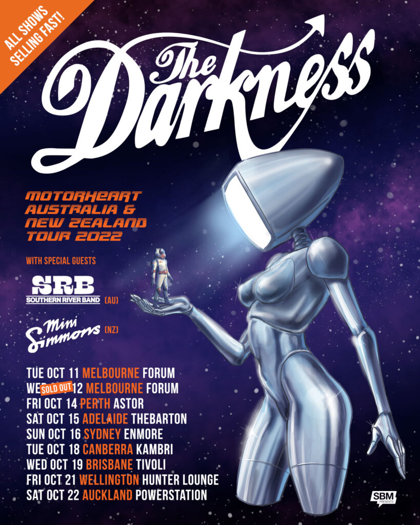 the darkness australian tour