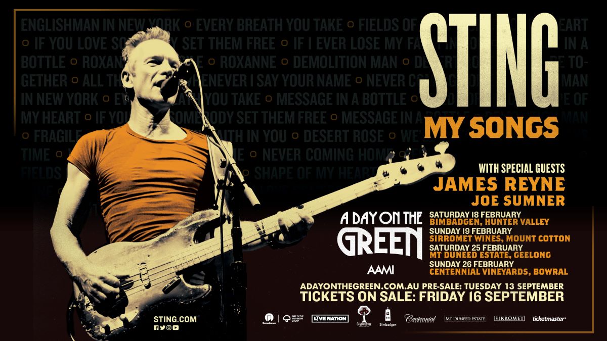 sting australia tour brisbane