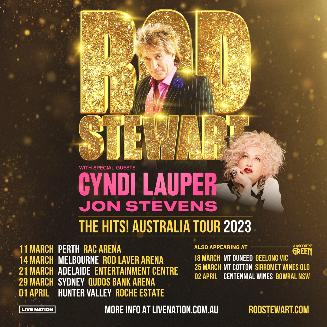 ROD STEWART announces huge 2023 Australian Tour The Rockpit