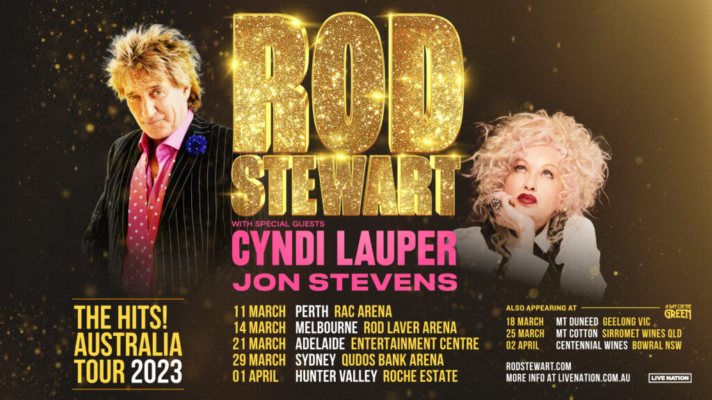 rod stewart tour brisbane 2023