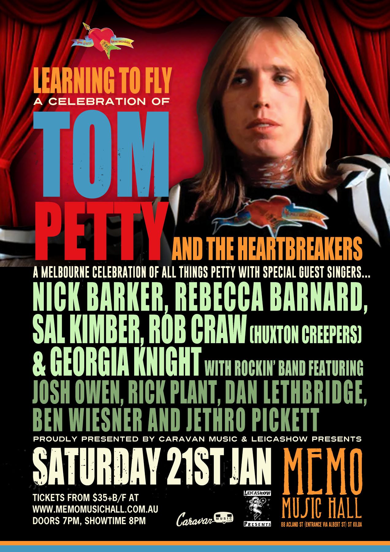 LEARNING TO FLY A Celebration Of Tom Petty & The Heartbreakers The