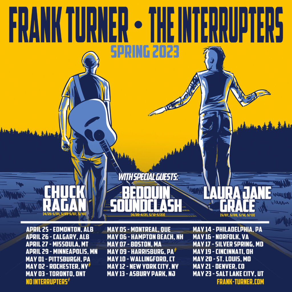 frank turner new zealand tour