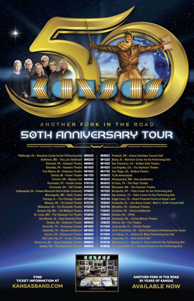 kansas 2023 tour dates