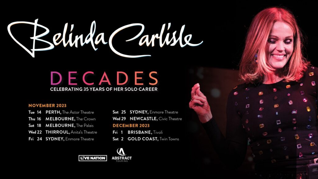 Belinda Carlisle Tour 2025 Wilow Kaitlynn