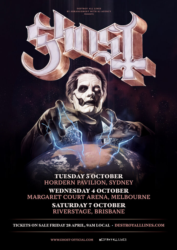 will the band ghost tour australia