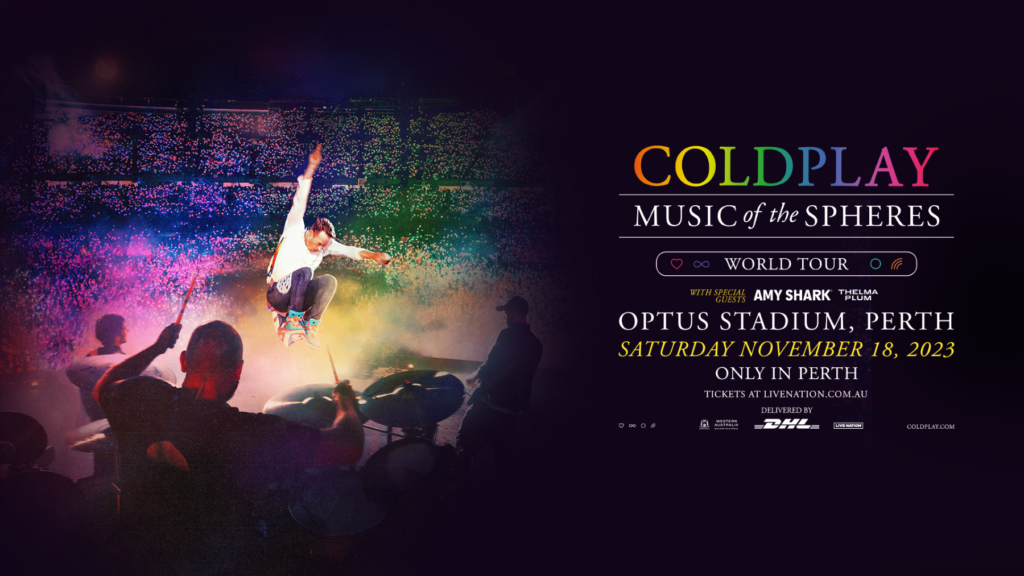 coldplay australia tour 2023 perth