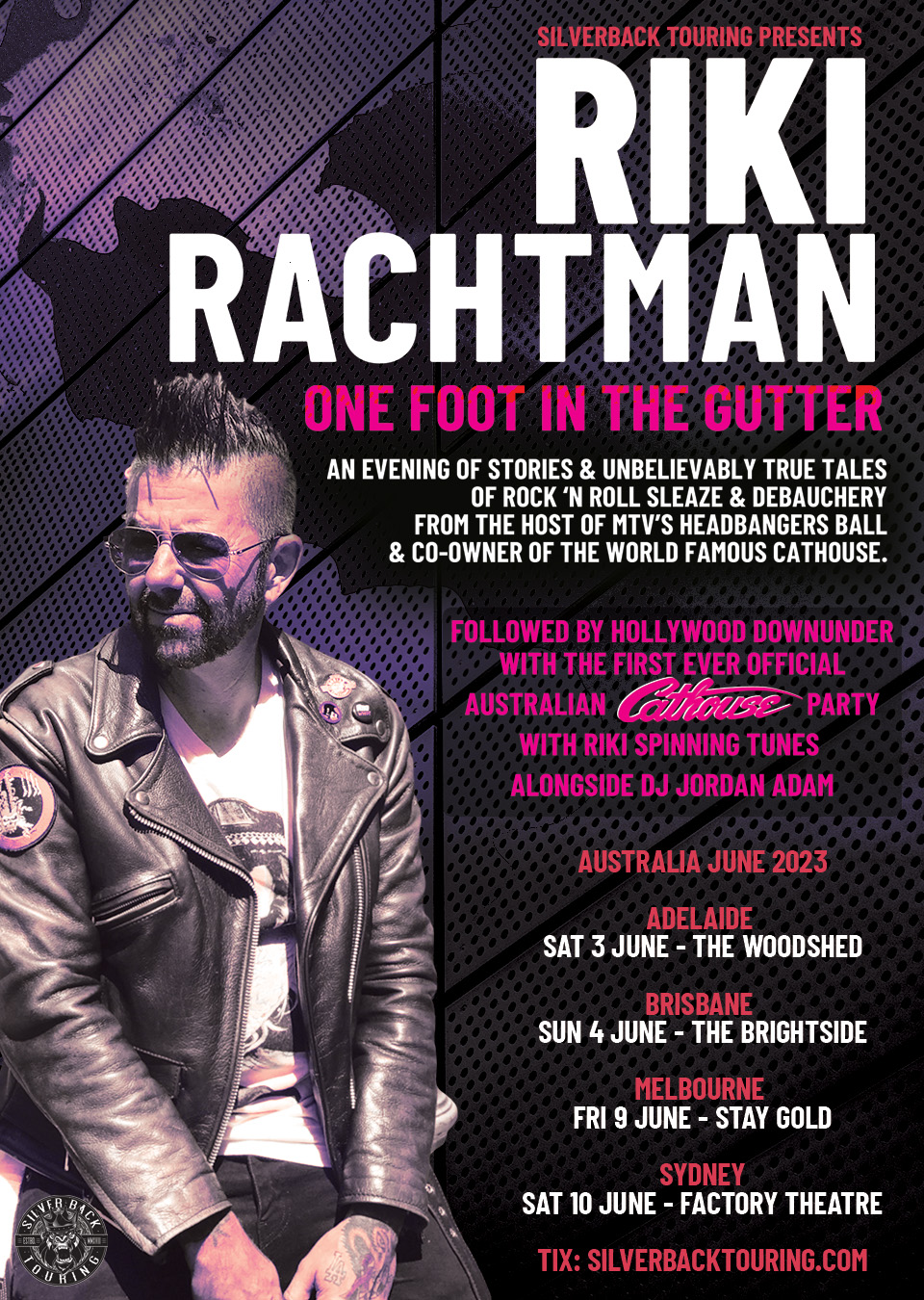INTERVIEW Riki Rachtman One Foot in the Gutter Tour 2023 The Rockpit