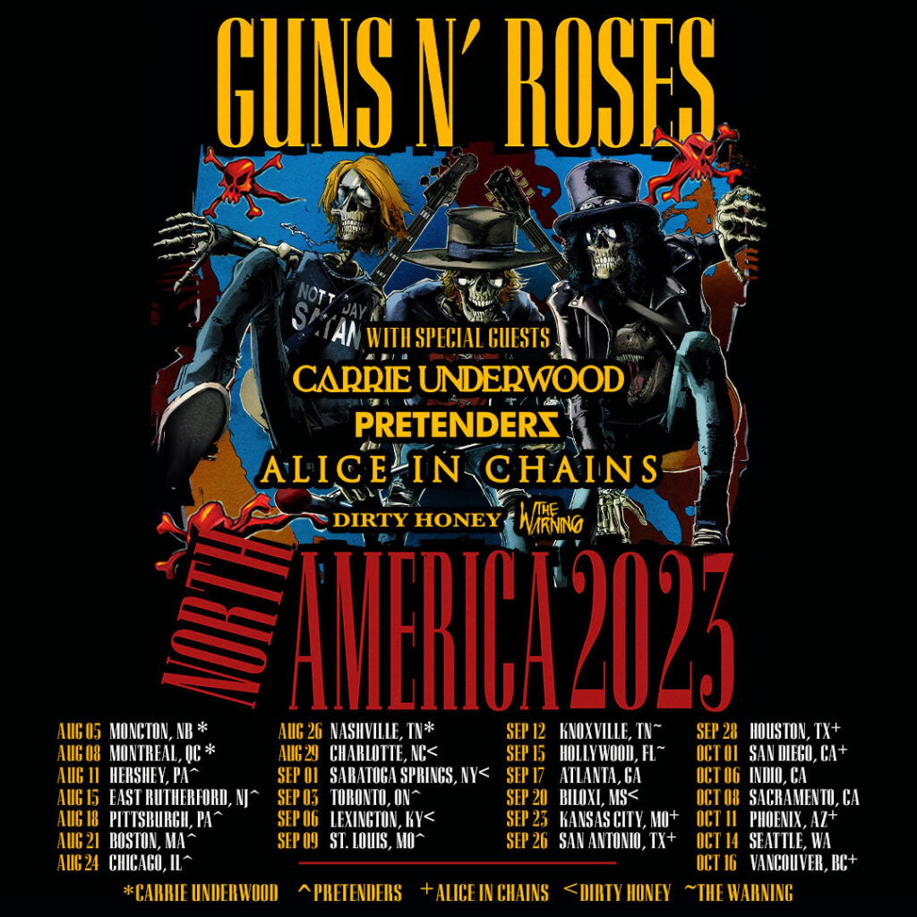 guns and roses tour 2023 vorband