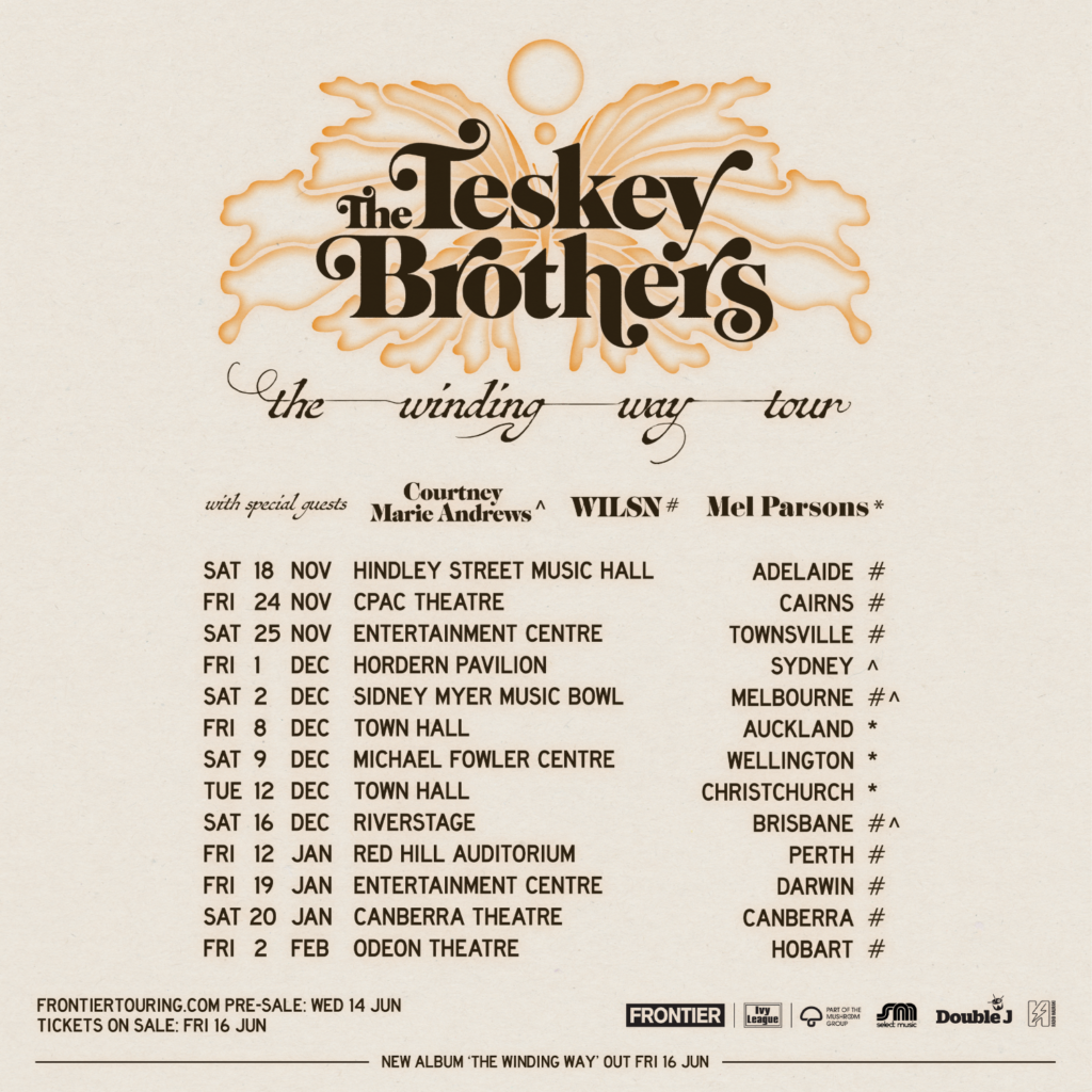 teskey brothers tour uk