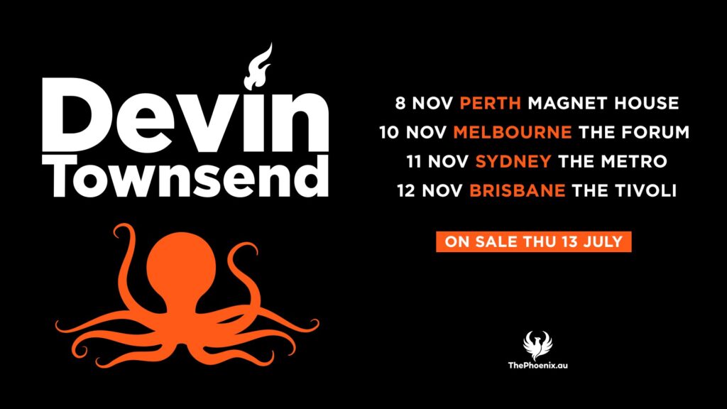 devin townsend tour australia